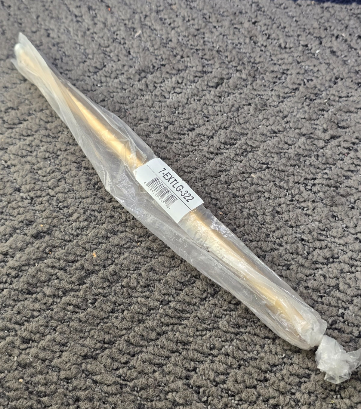 7-EXTLG-322 Extension Rods Warm Brass Finish 12" Length x 1/2" Diameter