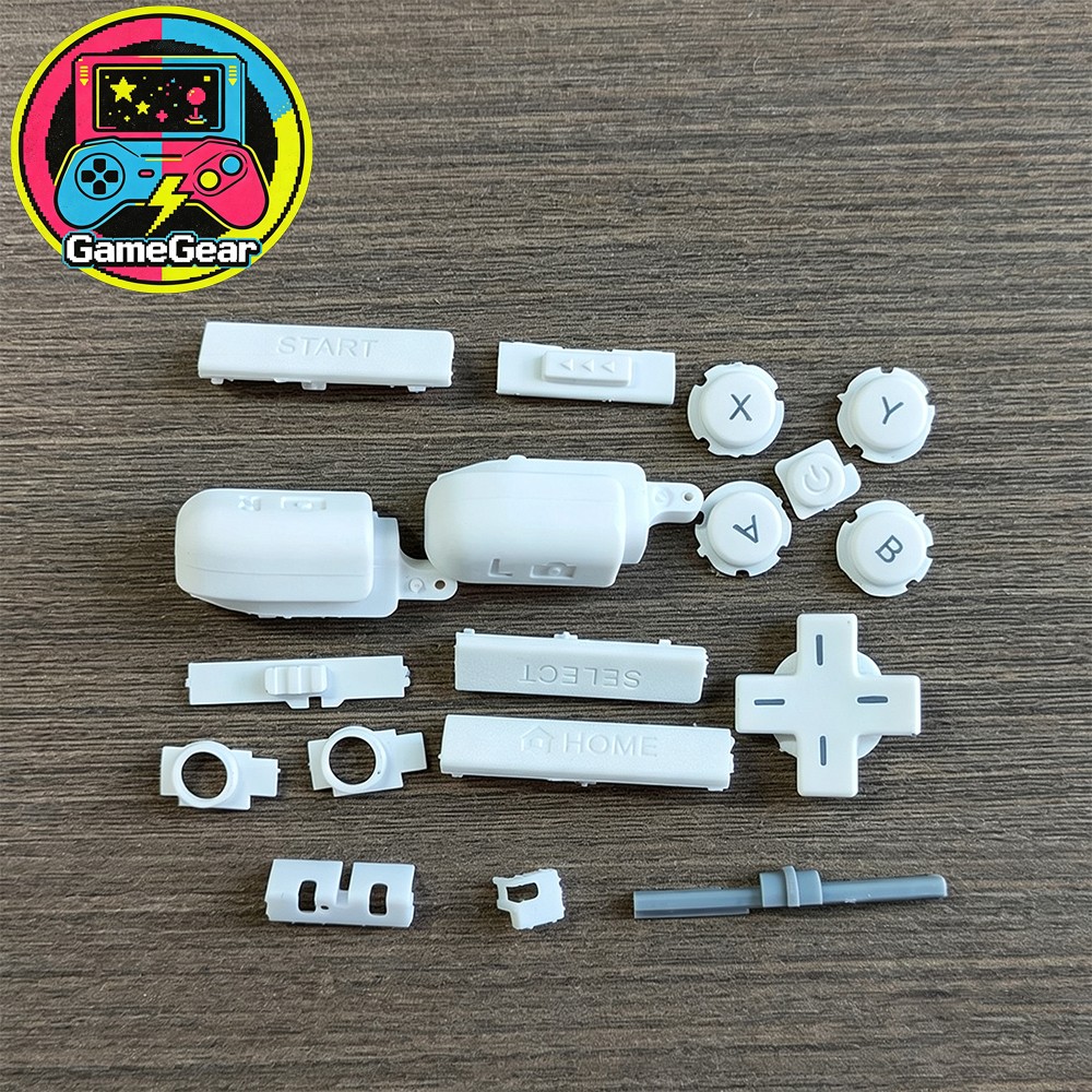 White for Nintendo 3DS XL Full Housing Shell Replacement System Screen Tool USA