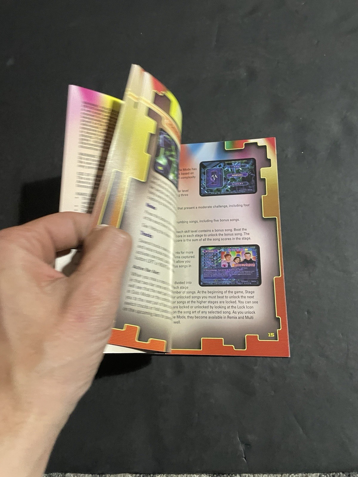 Frequency ps2 Manual only