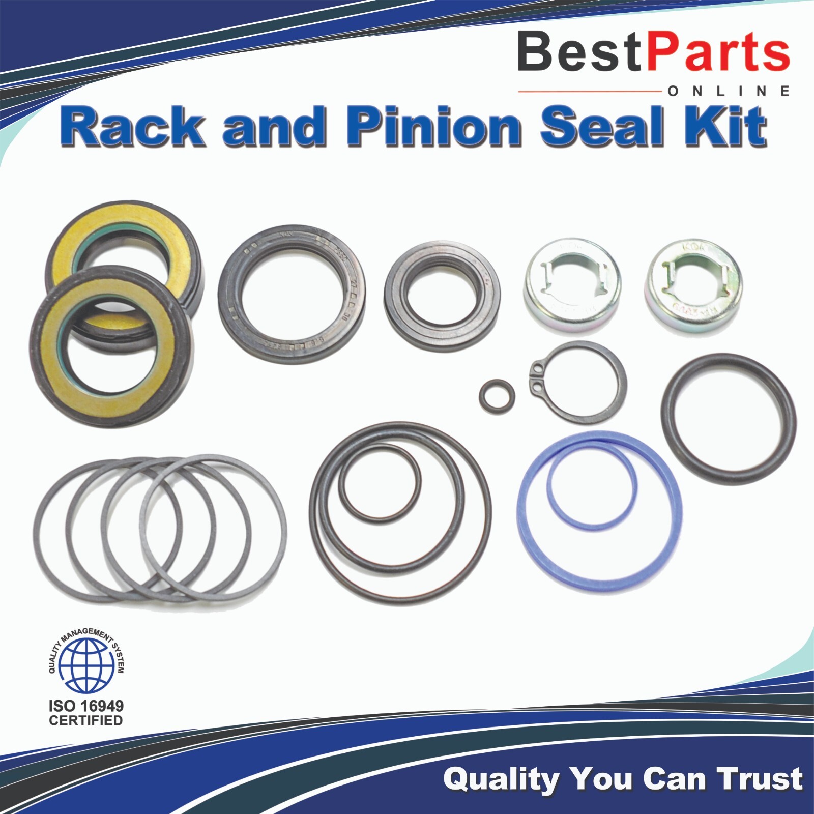 Rack & Pinion Seal Kit for Acura EL 97-00 Type: Hydraulic  Honda	Civic 96-00