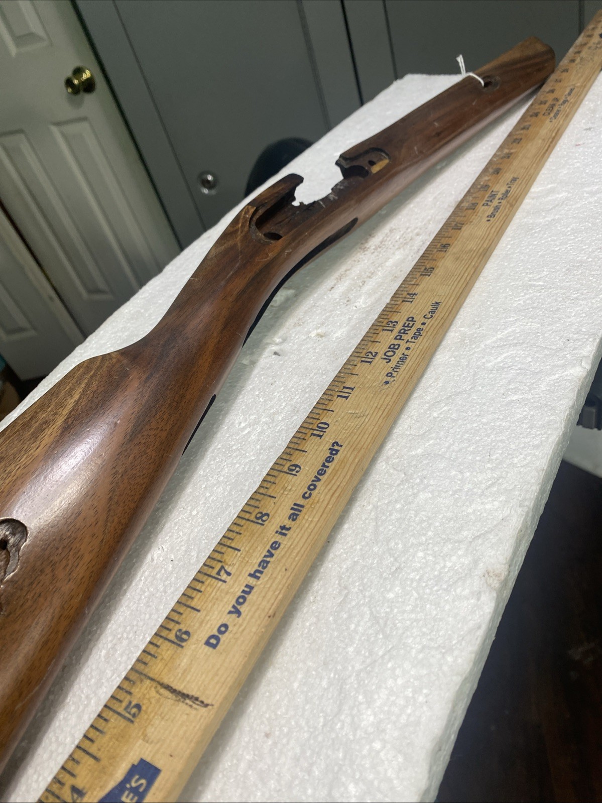 CVA Hawken Maple Muzzleloader Stock 1-0” Barrel Channel.
