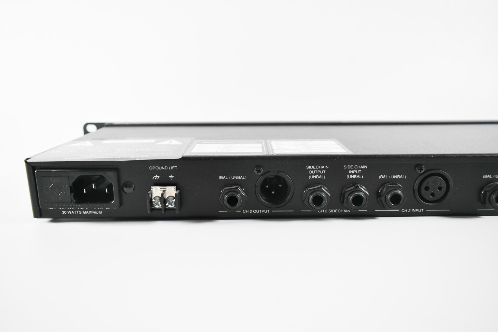 JBL M712 Stereo Gate Compressor Limiter Rack Unit
