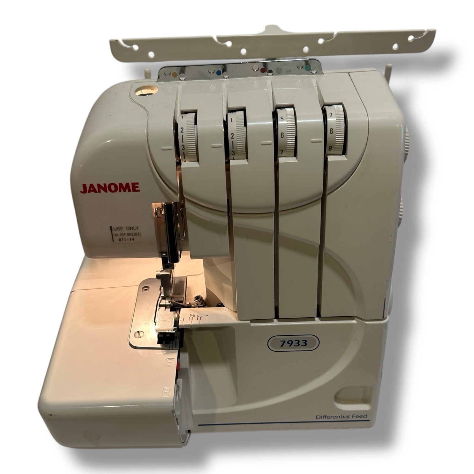Janome Serger Overlocker 7933 Differential Feed - Quilt Sewing Machine.