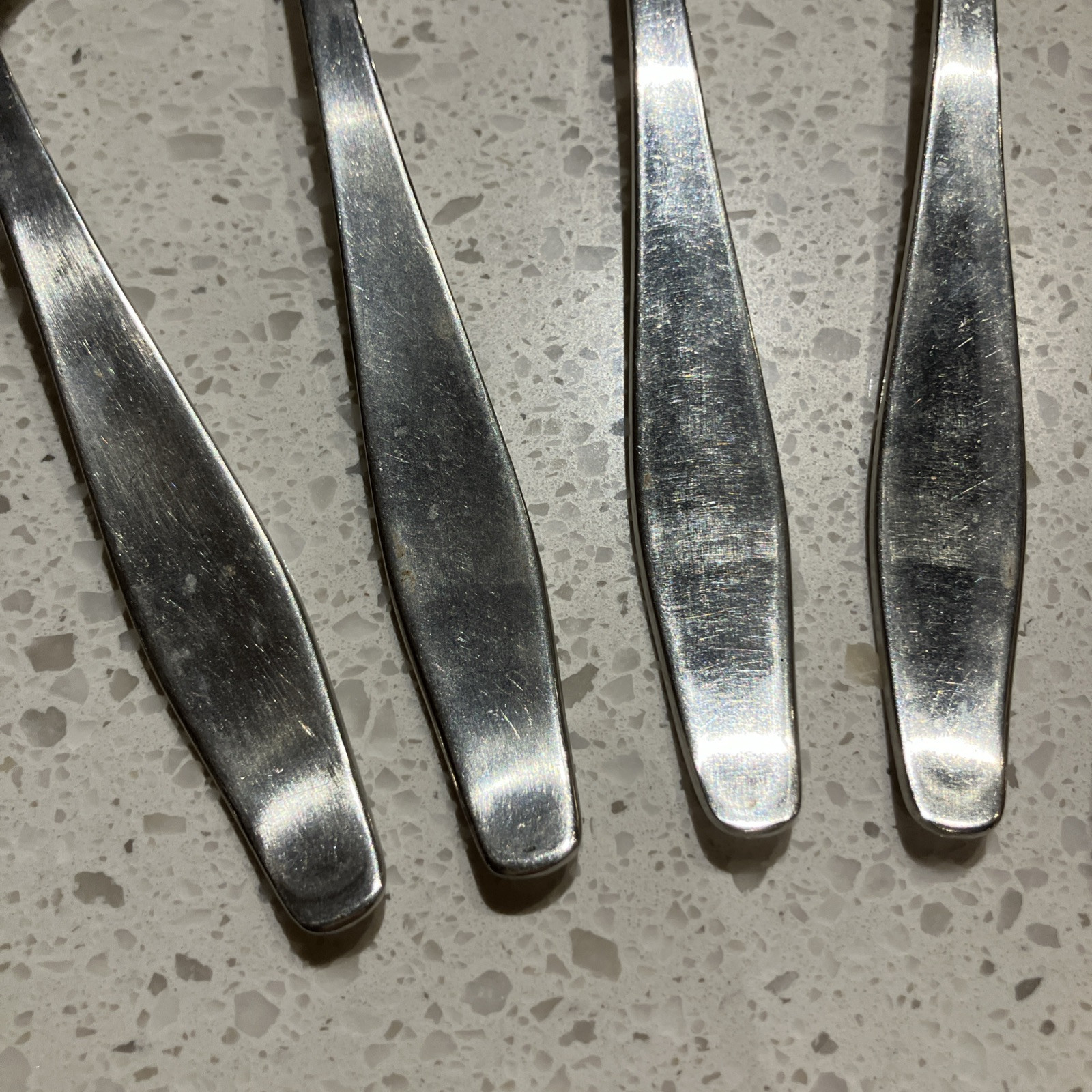 Set 5 Table Soup Spoons ESM7 by ESM Stainless 12/18 Germany