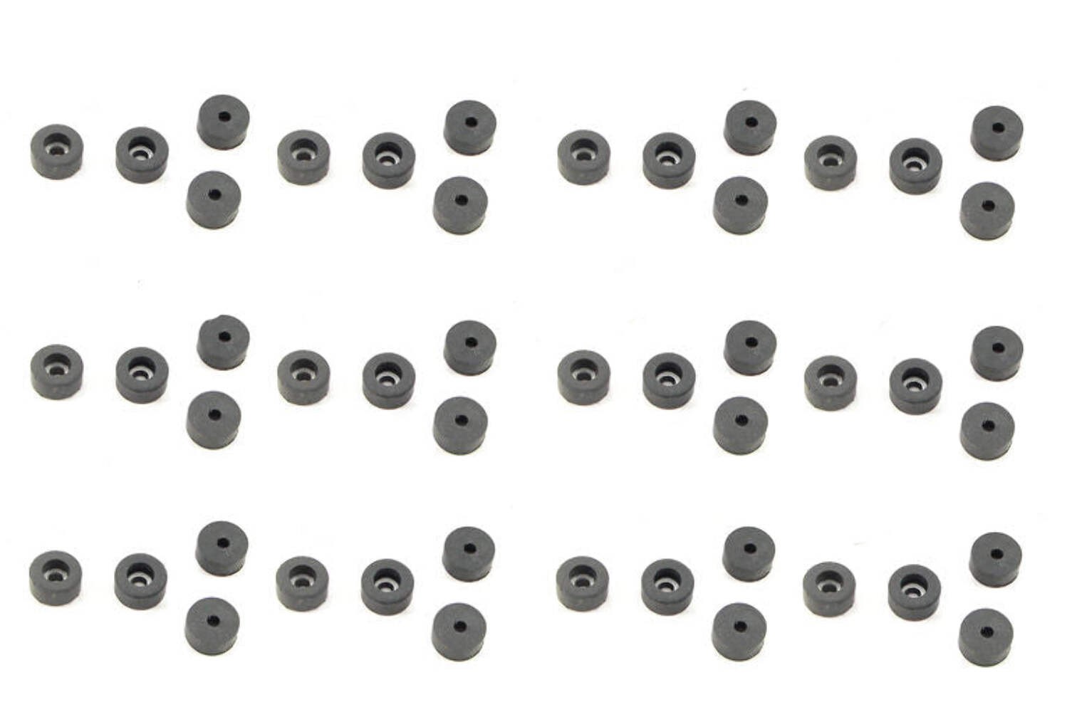 (48 PACK) PROCRAFT 1/2" Dia. x 1/4" Tall Rubber Feet / Bumpers - # F5250