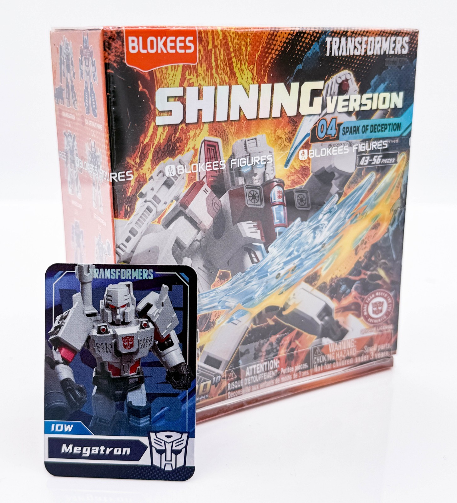 Blokees Transformers Shining Version Vol. 04 Model Kit - IDW Megatron - New!
