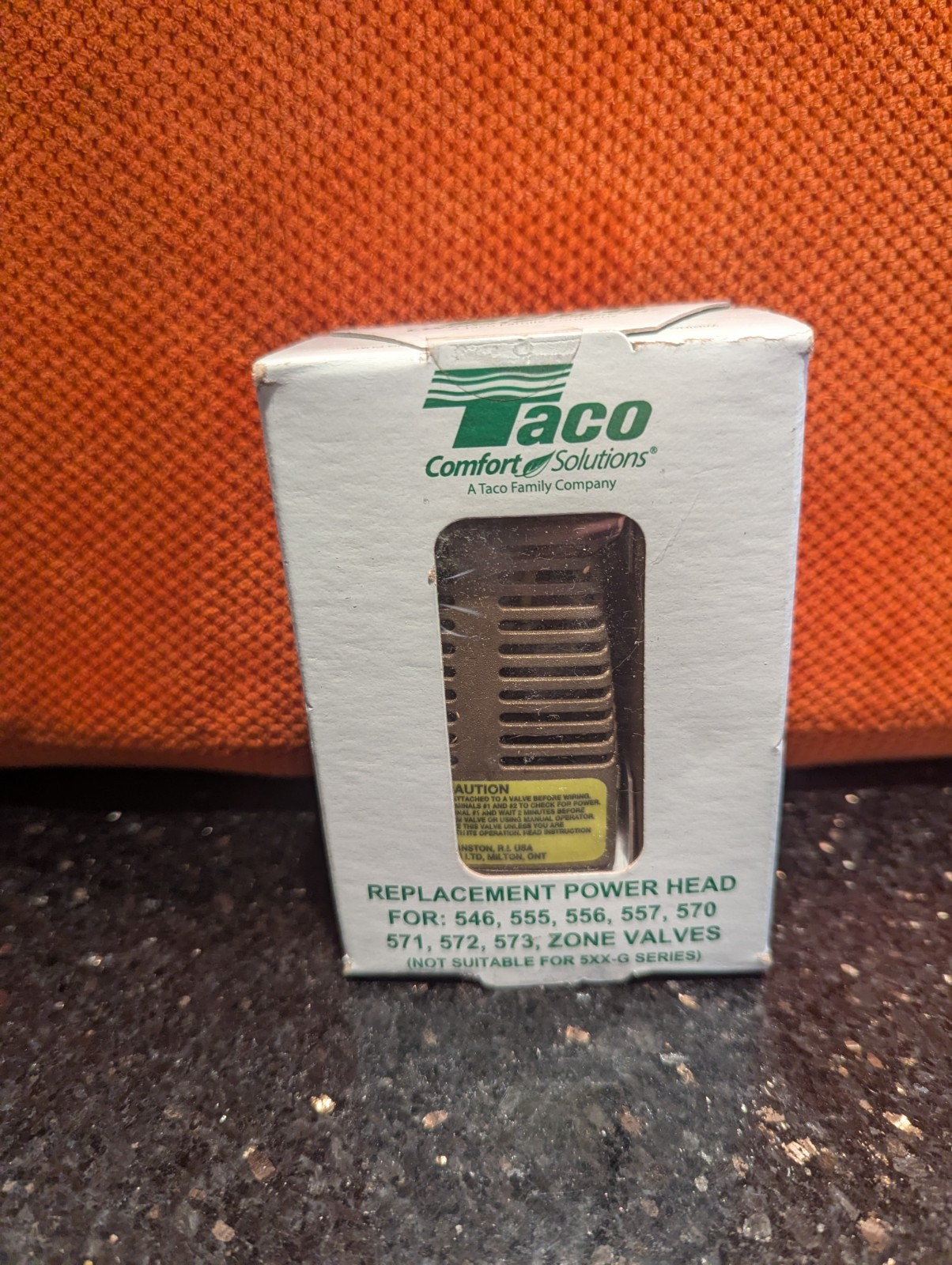 Taco Comfort Solutions Made Easy Boiler Replacement Power Head, Zone Valve OPEN