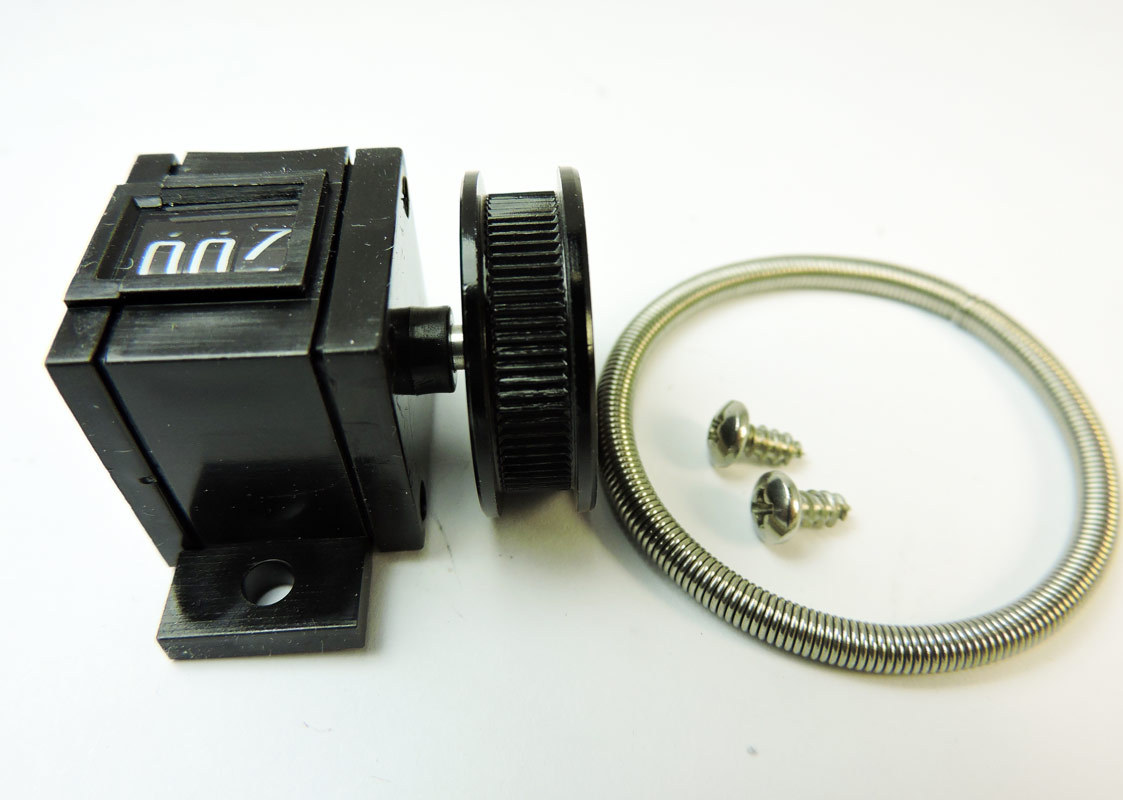 Big Jon FC600JD86 Footage Counter for 6" Man. Reels /w 3-3/4" hubs pre 1999.NEW