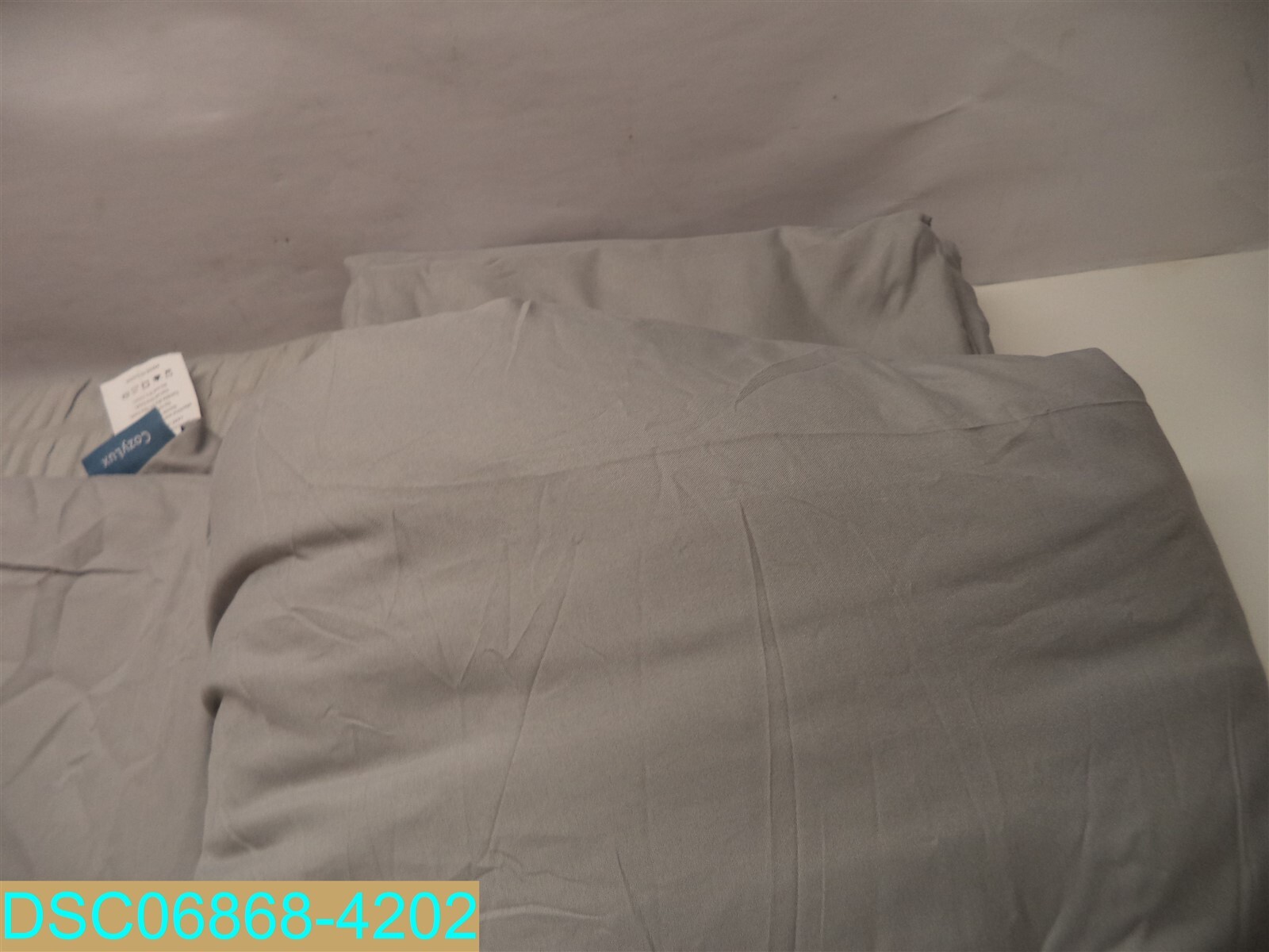 CozyLux Sheets King Size 6 Piece Grey Bed Set