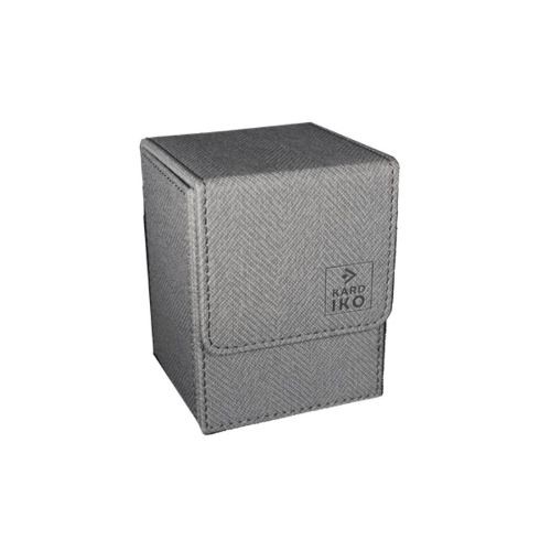 KARDIKO - Pokemon MTG Card Deck Box - Classic Grey 100+ - KIK00030