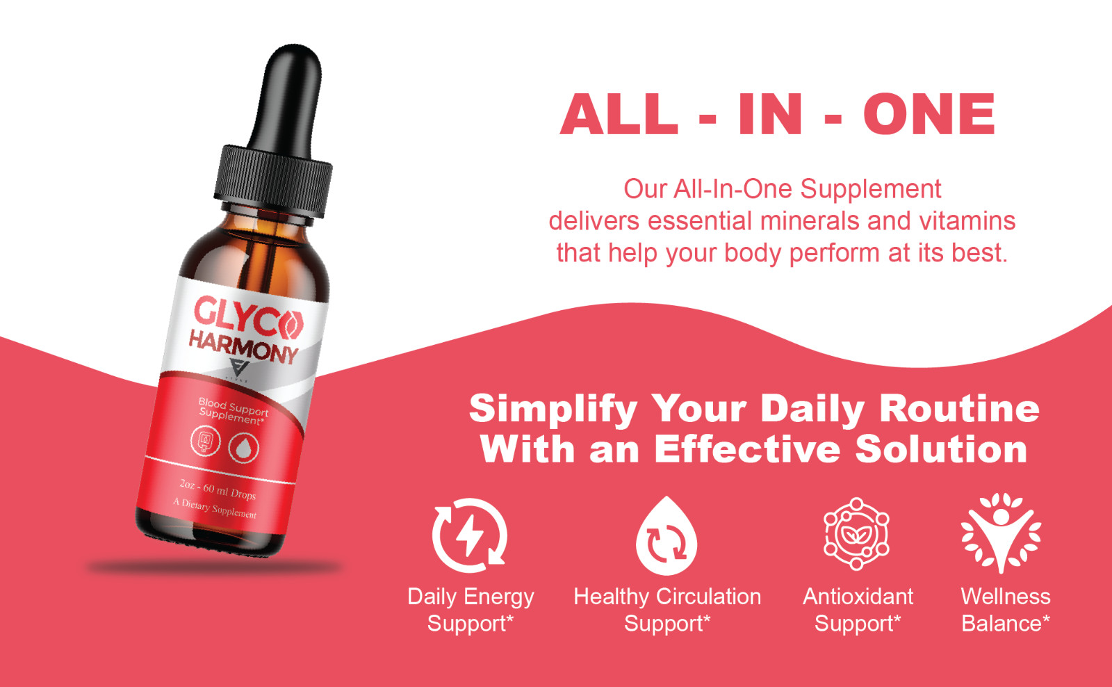 (2 Pack) Glyco Harmony Drops, GlycoHarmony Advanced Formula Supplement (4oz)