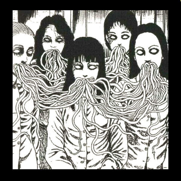 TOMIE Sticker 9A JAPANESE Horror TV animation ANIME Junji Ito Comic ART gore #8