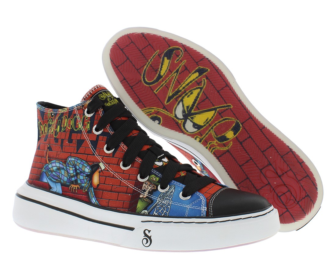 Skechers Snoop One Album High Cover Unisex Shoes