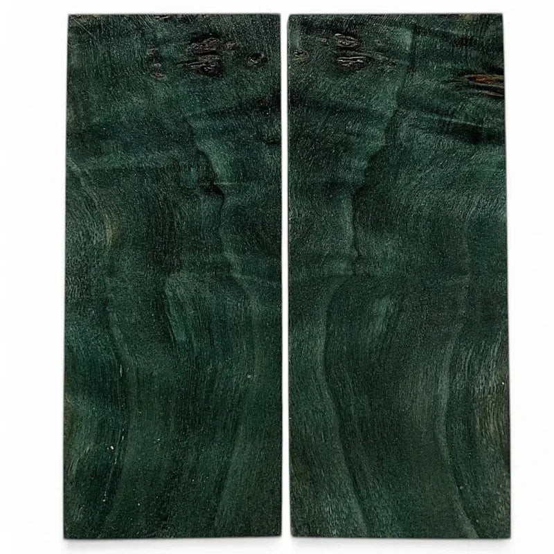 Flamed Poplar Scales- TEAL- Raffir® Wood