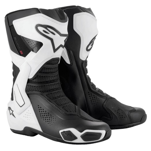 Alpinestars 4121-0095-42 SMX-6 V3 Vented Boots 8 White/Black