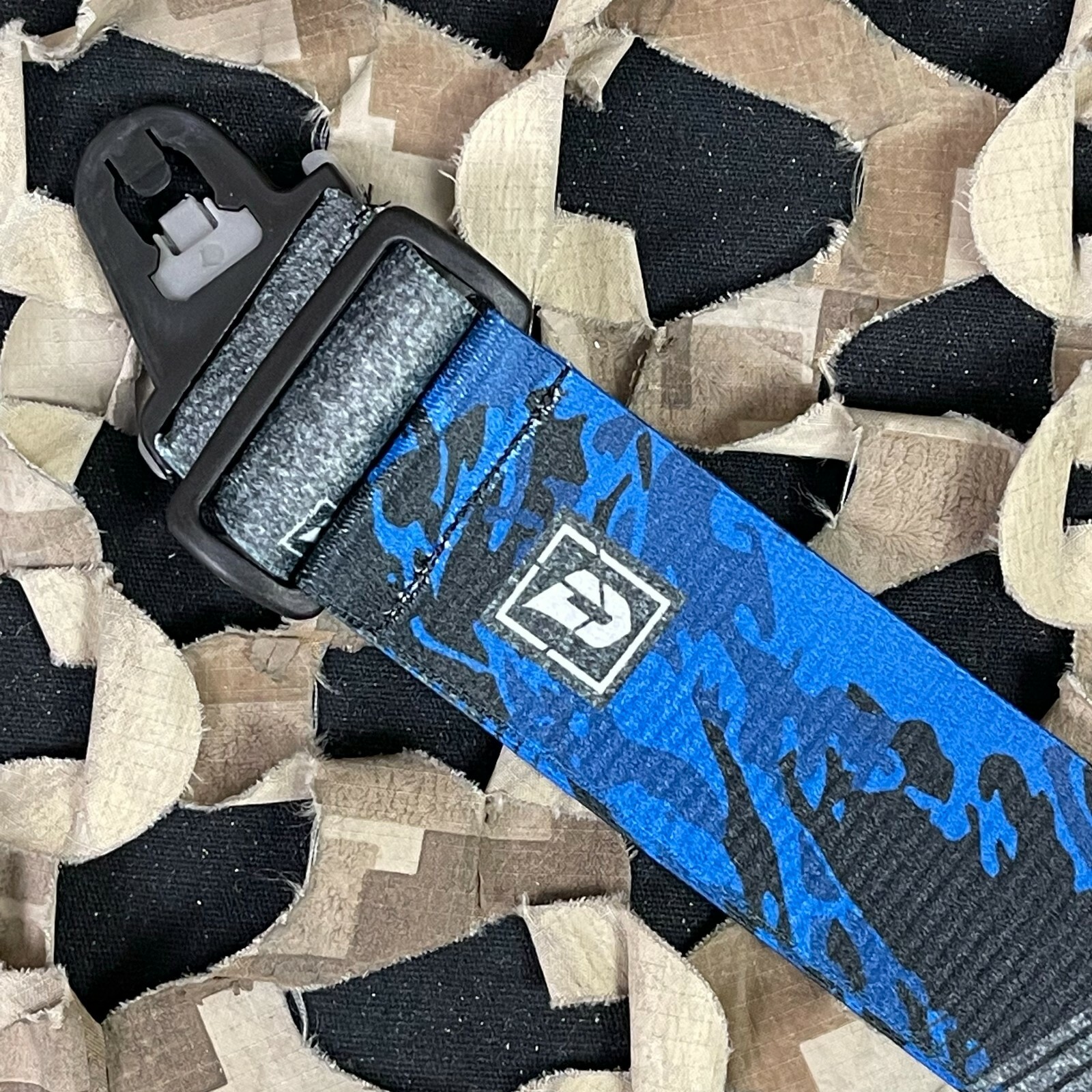 NEW Push Unite Goggle Strap - Blue Camo