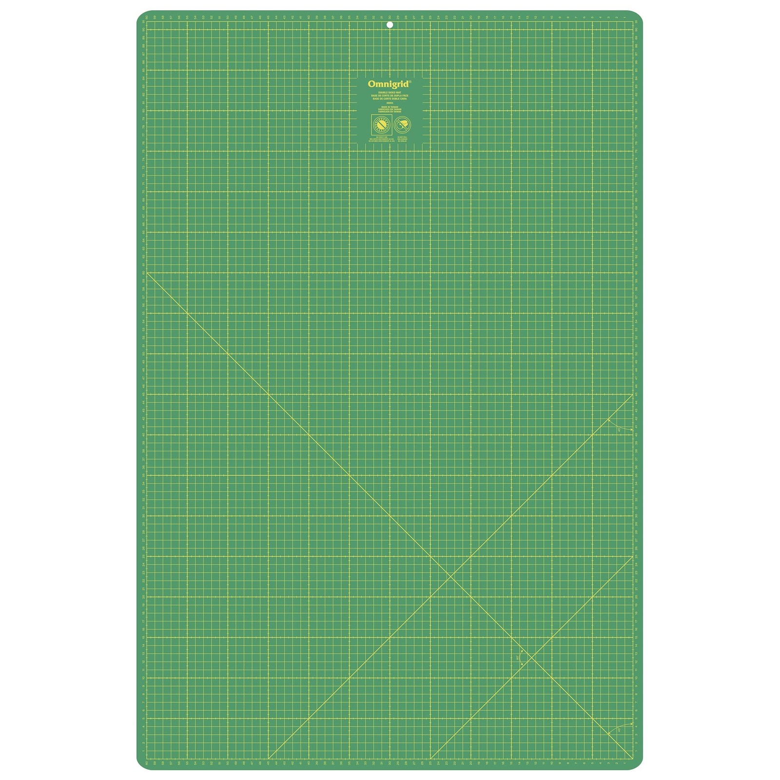 Omnigrid Double Sided Self-Healing Cutting Mat, 24" x 36" 37.3"L x 25.3"W