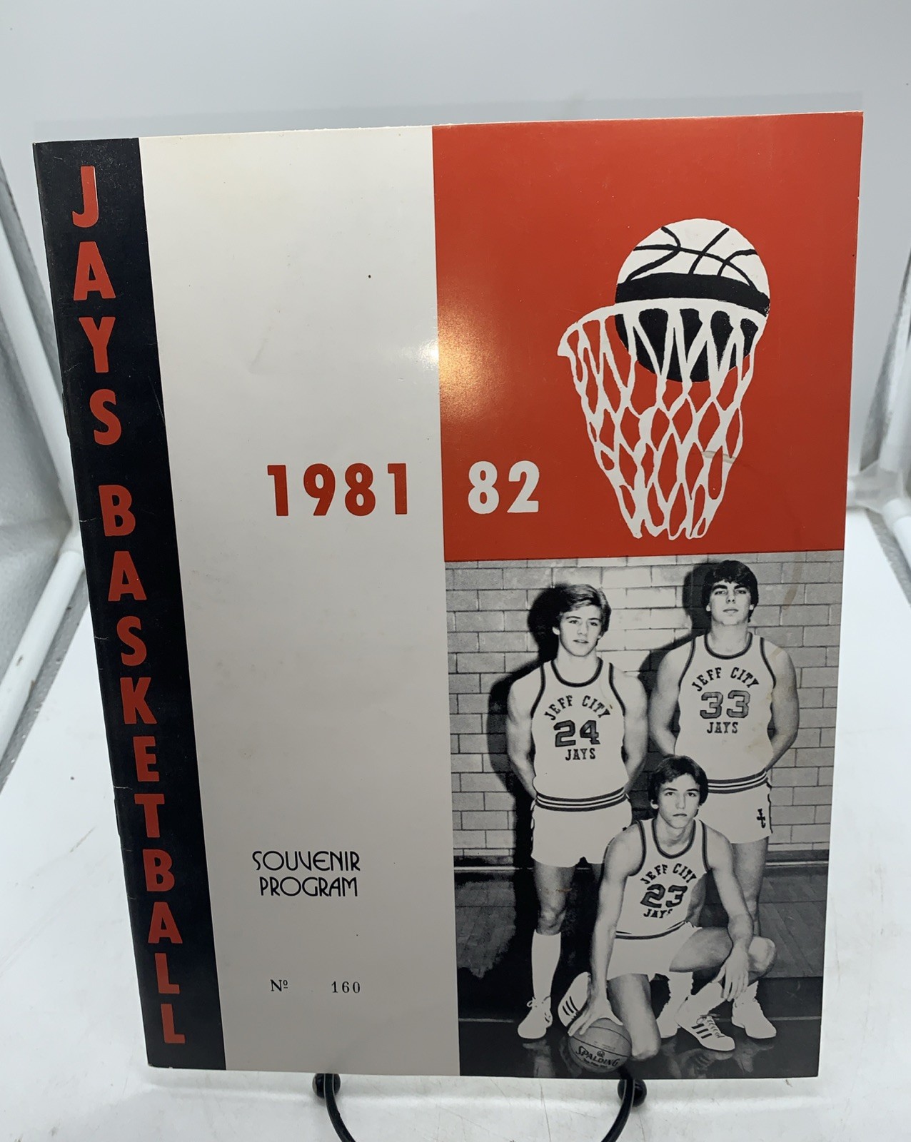 1981-1982 Jeff City, Missouri Jays High School Souvenir Program