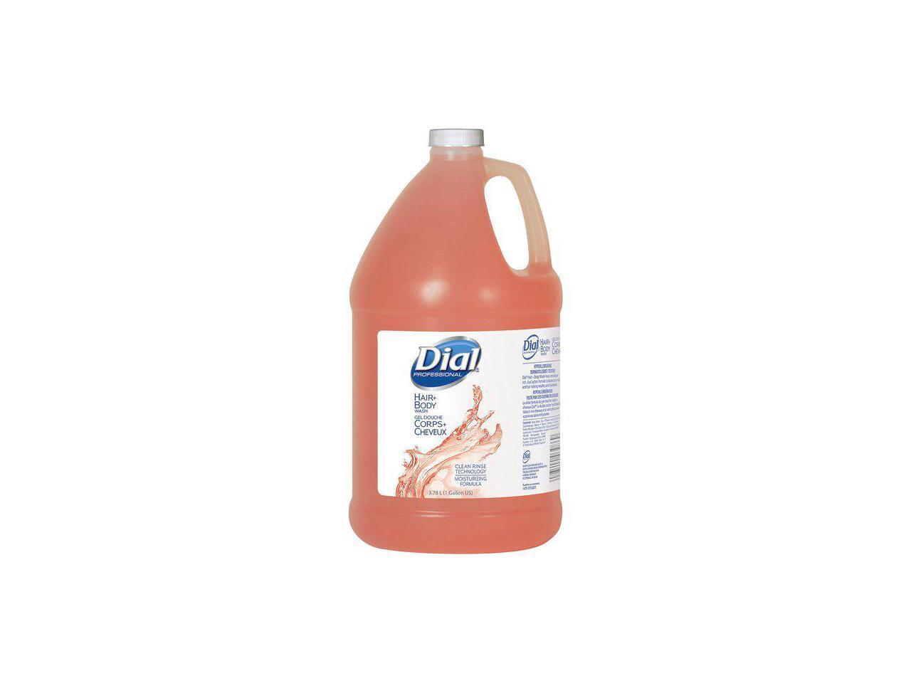 Body and Hair Shampoo, 1-gal Bottle, Gender-Neutral Peach Scent