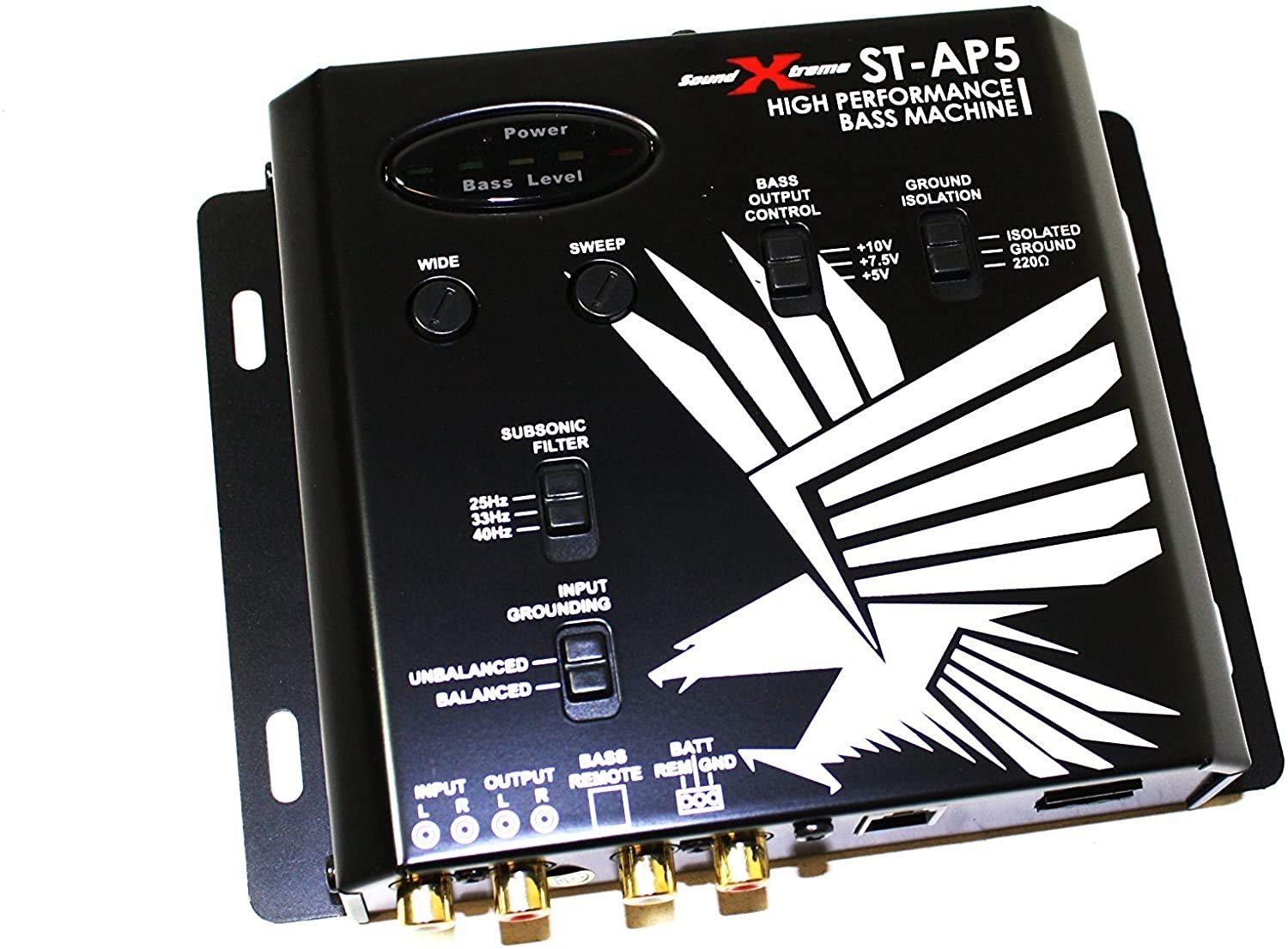 Digital Bass Control Machine - Bass Maximizer & Restoration Processor w/ Remote
