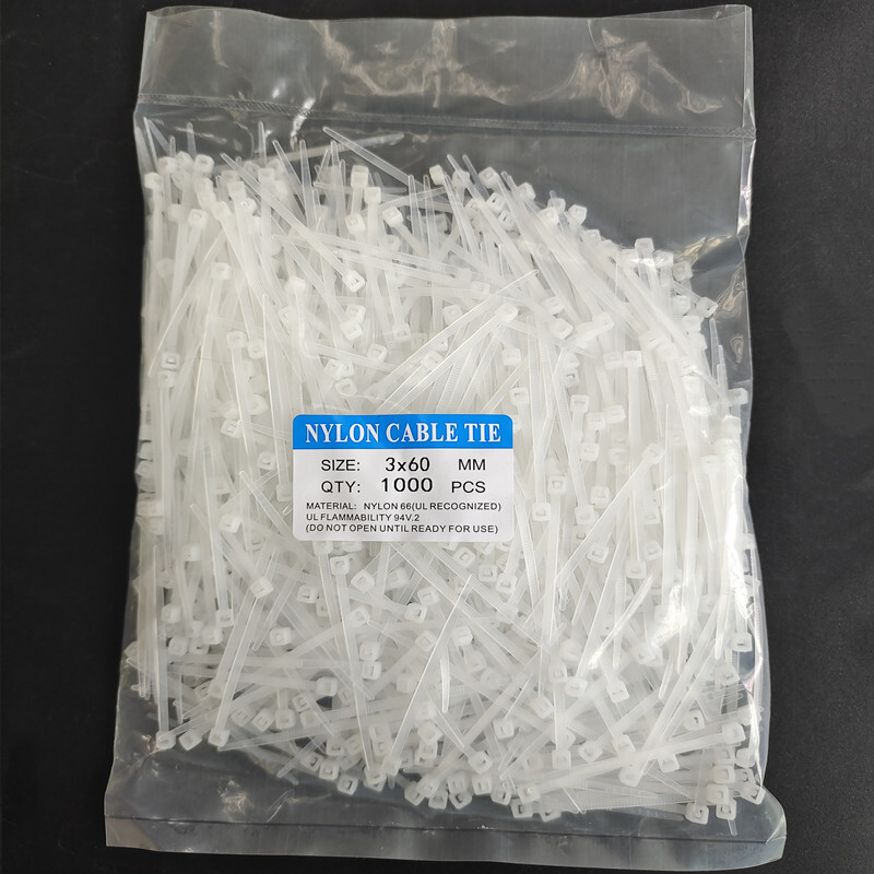 Nylon Plastic Cable Ties Cable Ties Wraps Nylon Zip Ties Small Fastener Strong