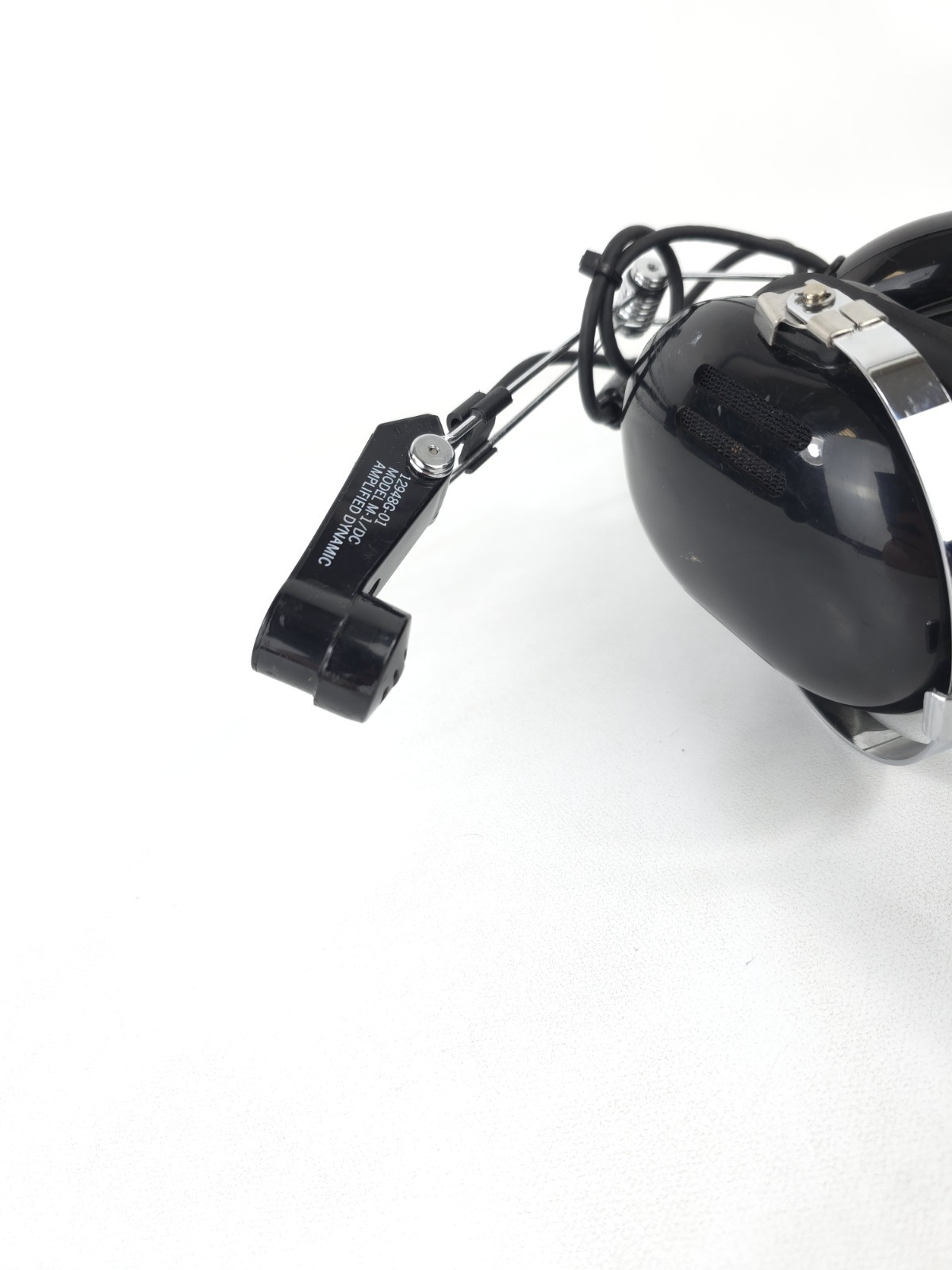 David Clark Aviation Headset w M-1/DC Amplified Dynamic UNTESTED