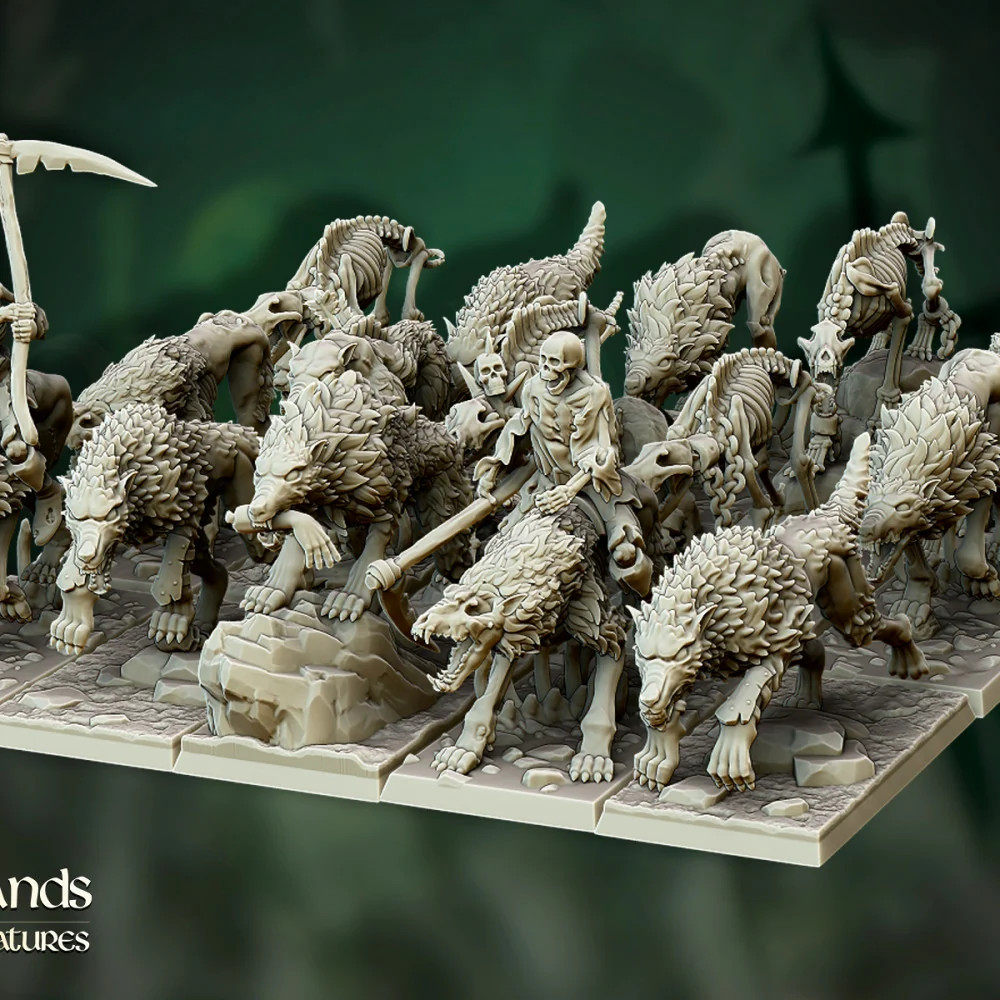 Direwolves - Resin Tabletop Miniature