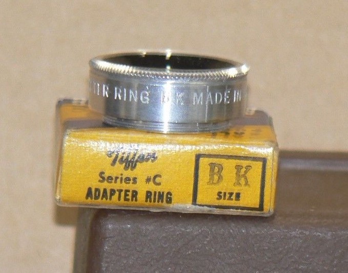 Tiffen Series C  BK Screw-On Lens Adapter with Retaining Ring for Movie Cameras
