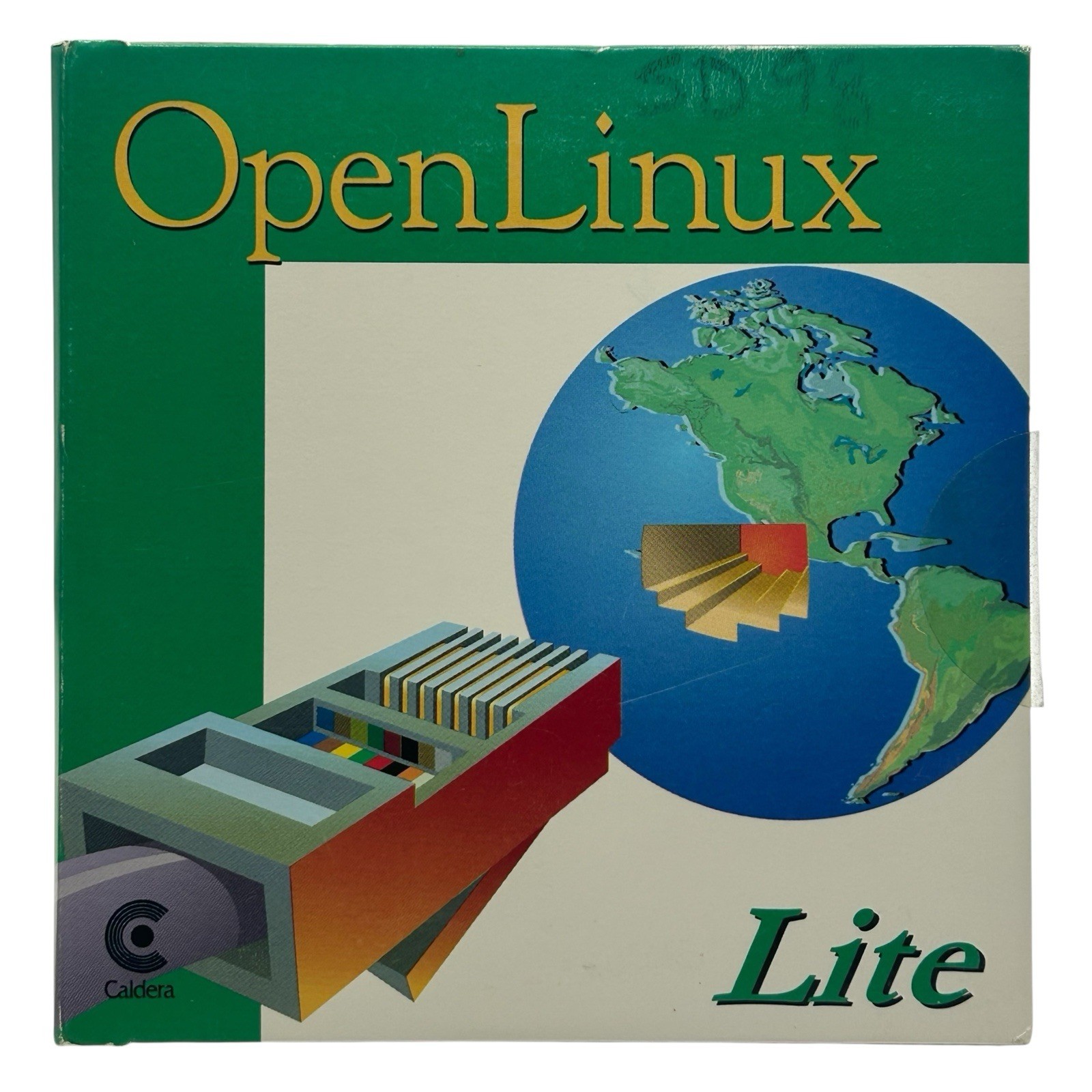 Caldera OpenLinux Lite Linux Distro 100-Lite-001  Vintage 1997