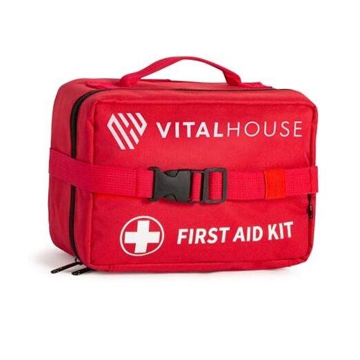 First Aid Kit 346 Piece with Tourniquet | Vital House Physician-Designed