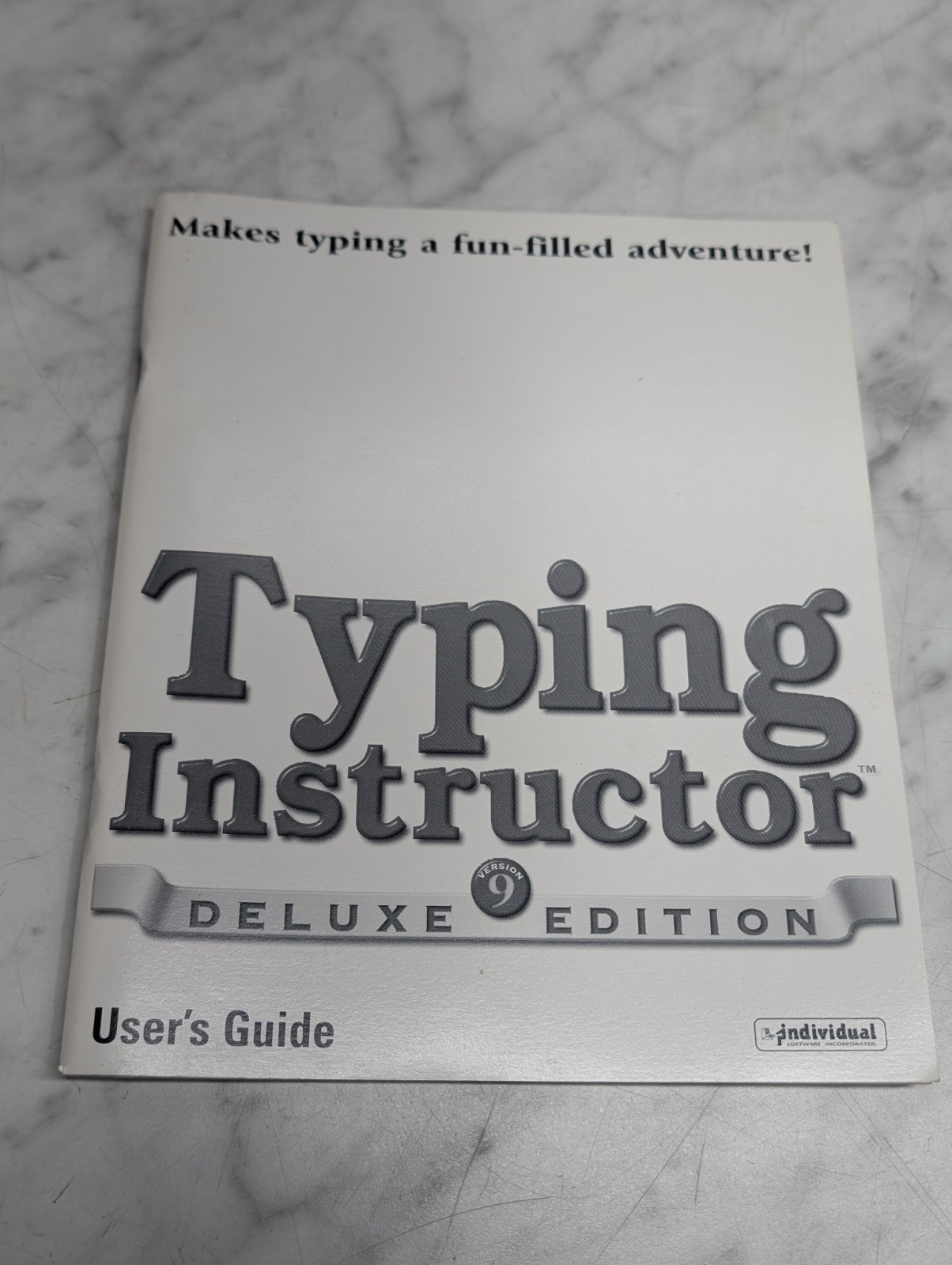 Typing Instructor Deluxe Edition Version 9 User's Guide Individual - MANUAL ONLY