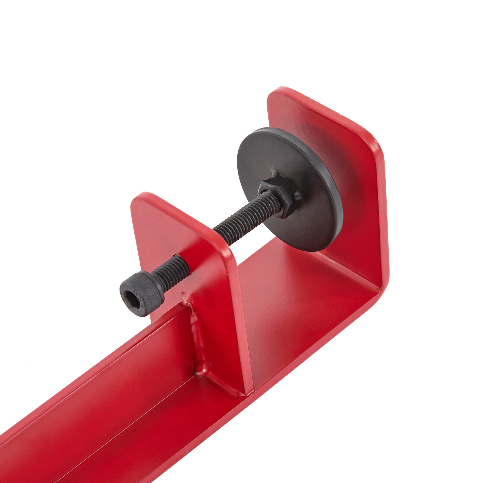 4pcs Adjustable Table Legs, Table Clamp Legs, Iron F-shaped Table Legs Red