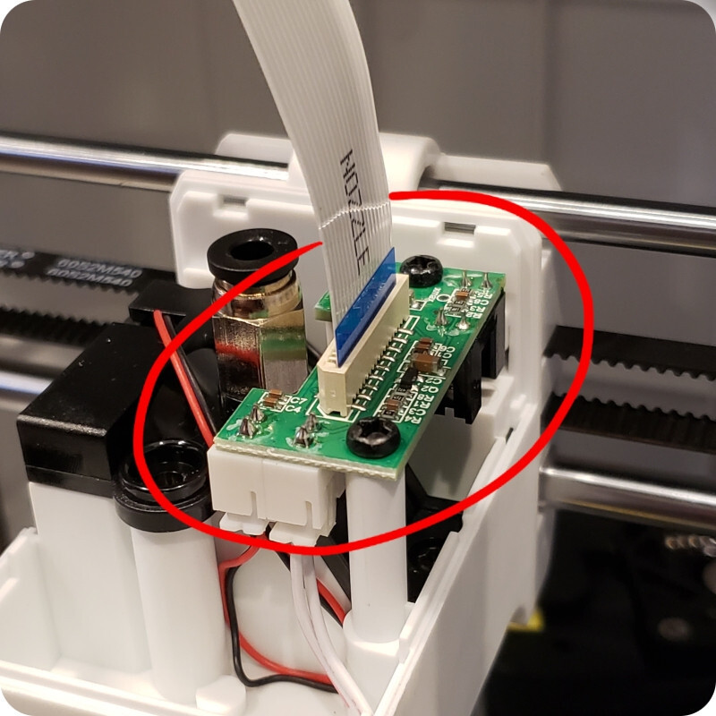 Flashforge Extruder Transfer Board (X Limit Switch) Adventurer 3, 3 Pro, Robo E3