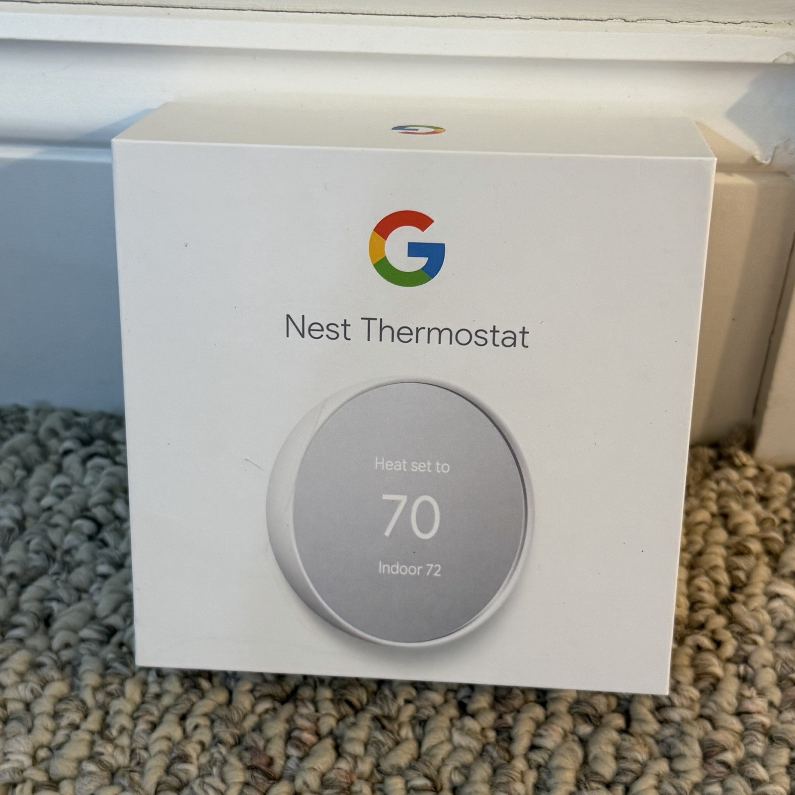 Google Nest Smart Thermostat Snow G4CVZ