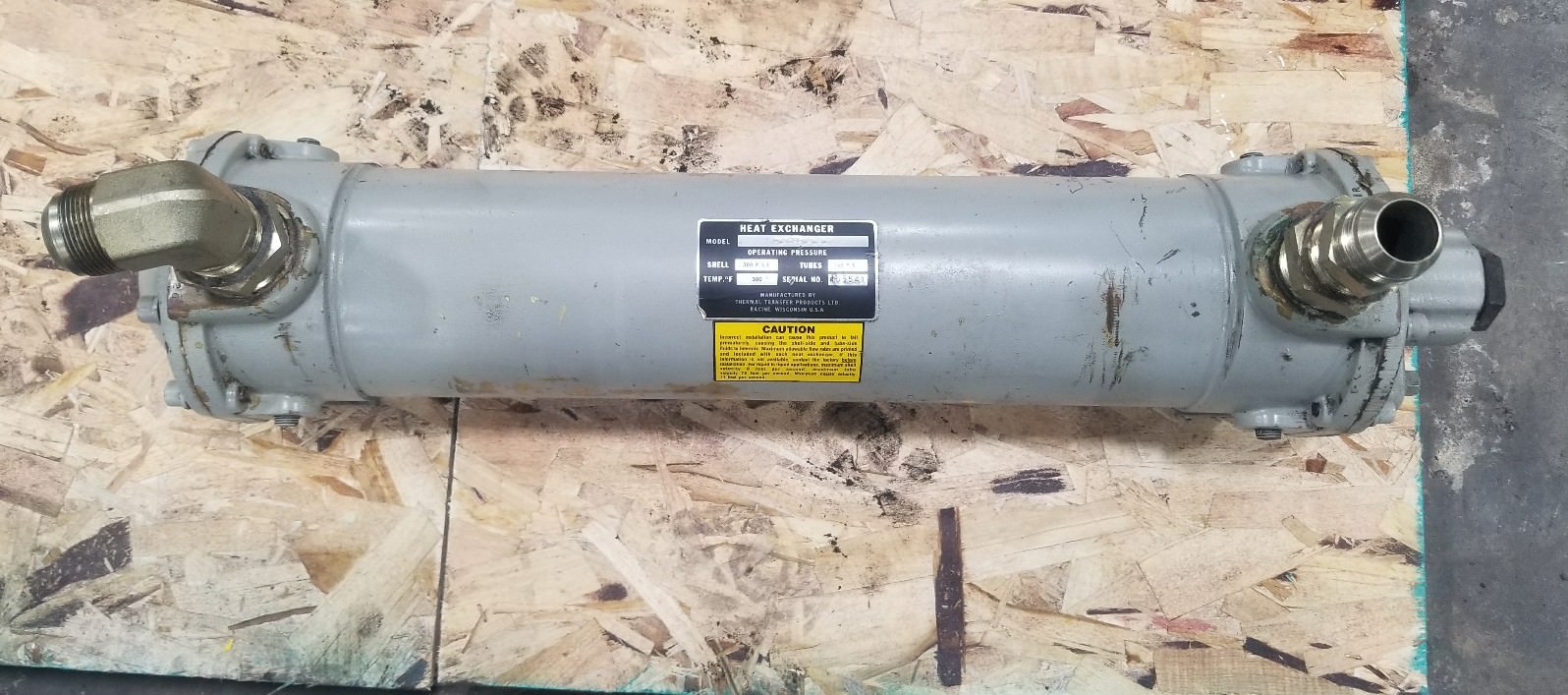 Thermal Transfer A-1024-2-6-T Brass Heat Exchanger Cooling Tube #3995SRJ85