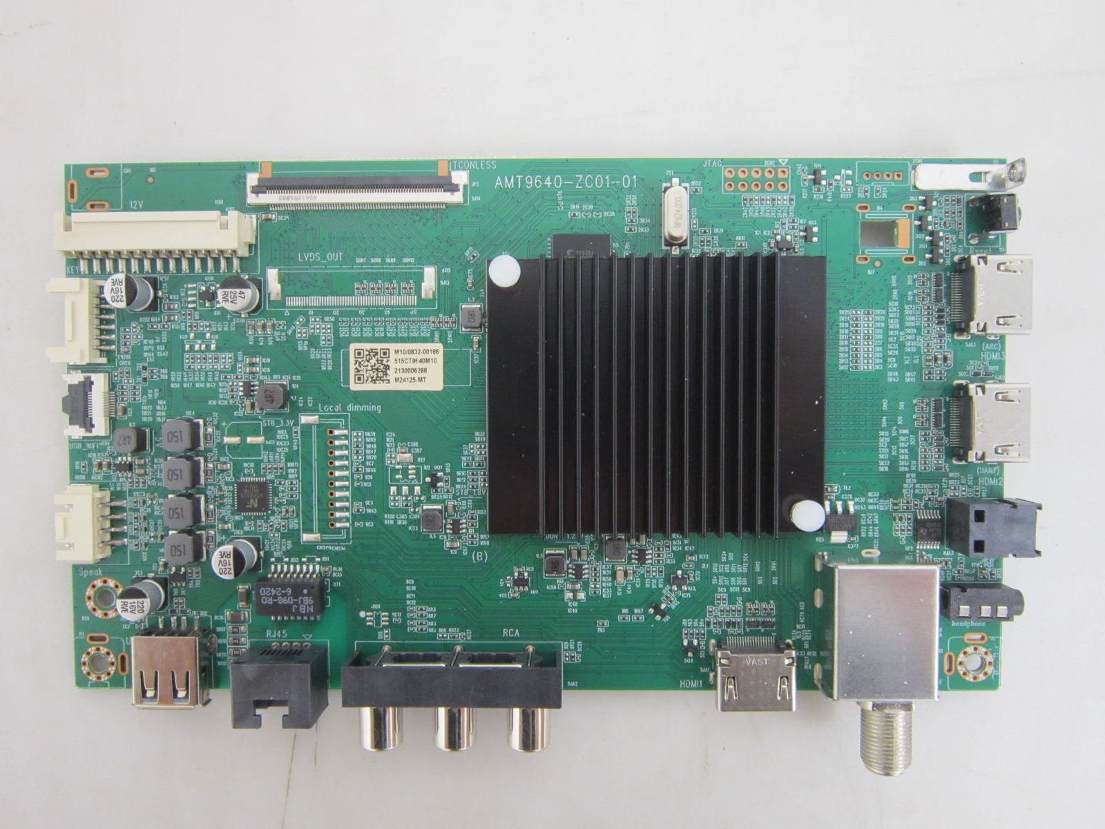 Onn 100012587 Main Board M24125-MT (AMT9640-ZC01-01)
