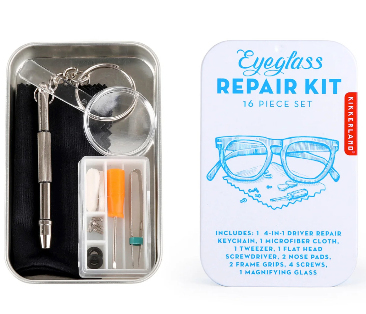 Kikkerland Eyeglass Repair Garland