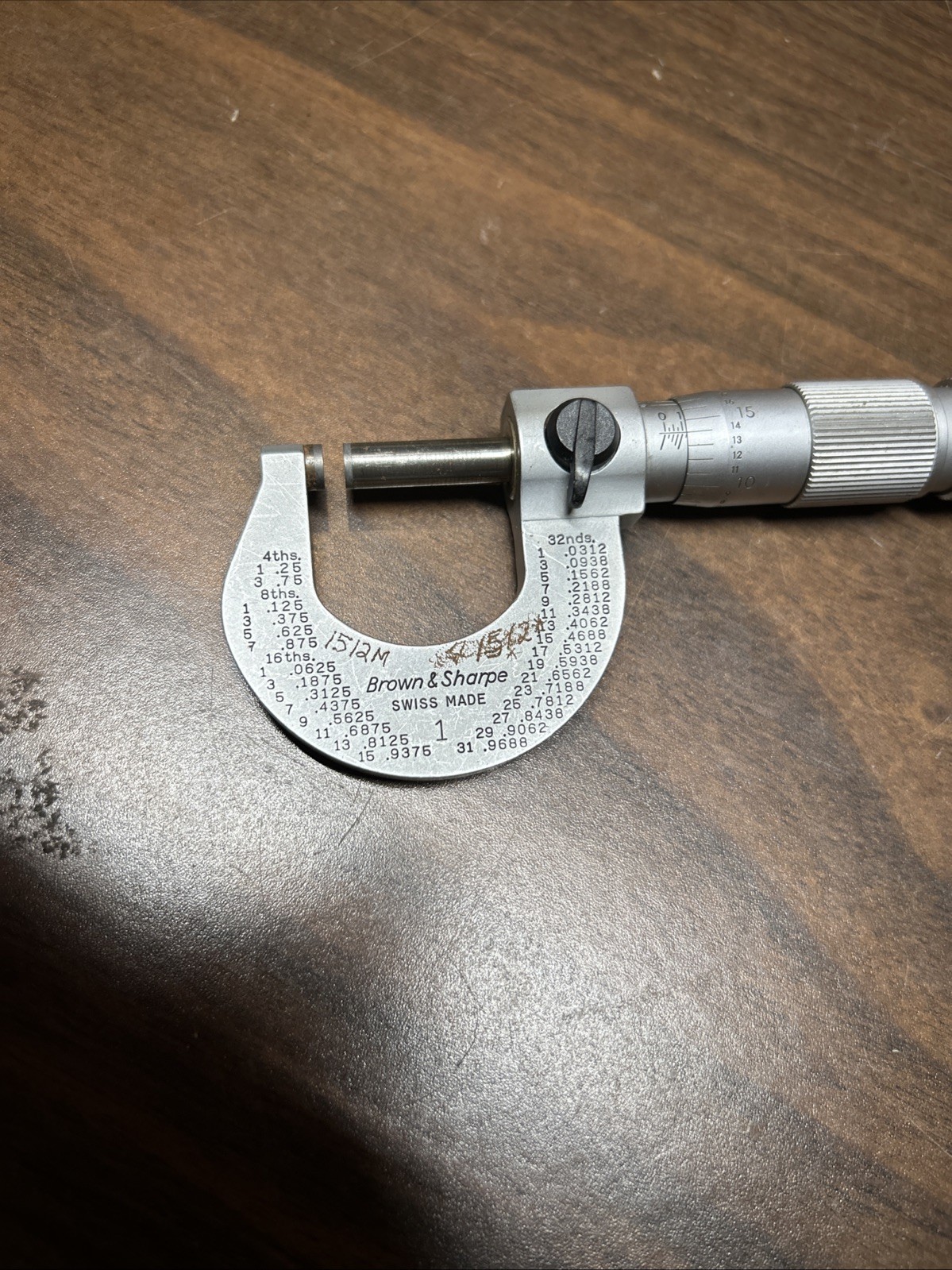 brown and sharpe micrometer Outside 0-1”