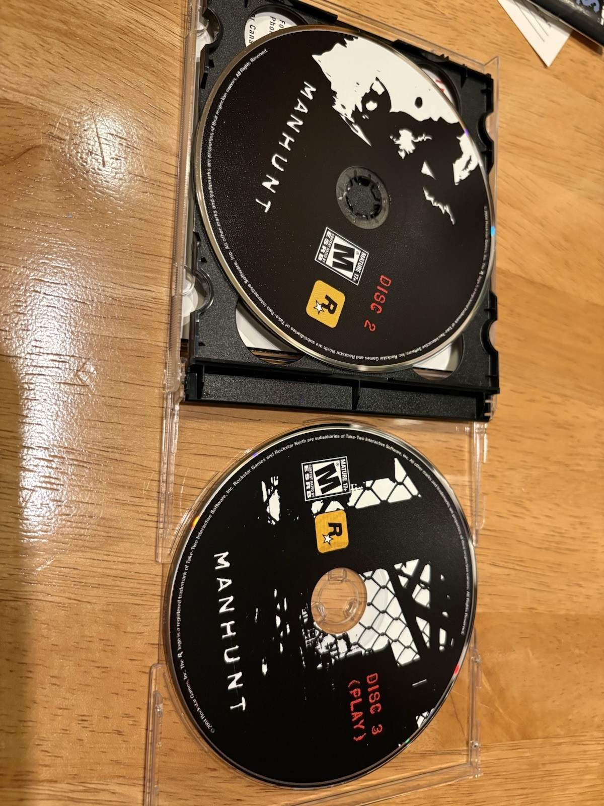 MANHUNT PC VHS SET