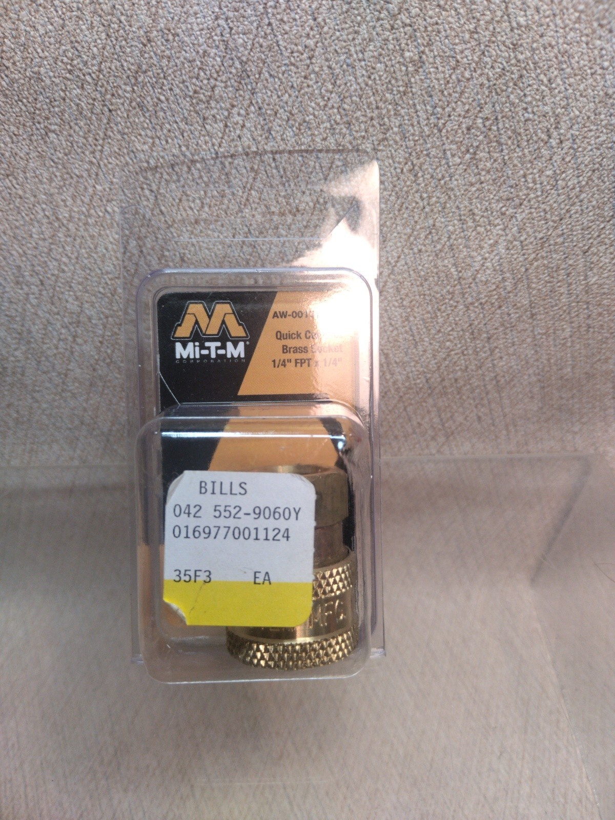Mi-T-M Wand Tip Socket Connection 1/4 " 1/4 Fpt X 1/4 " Cw3004, Jp2700, Wp2400