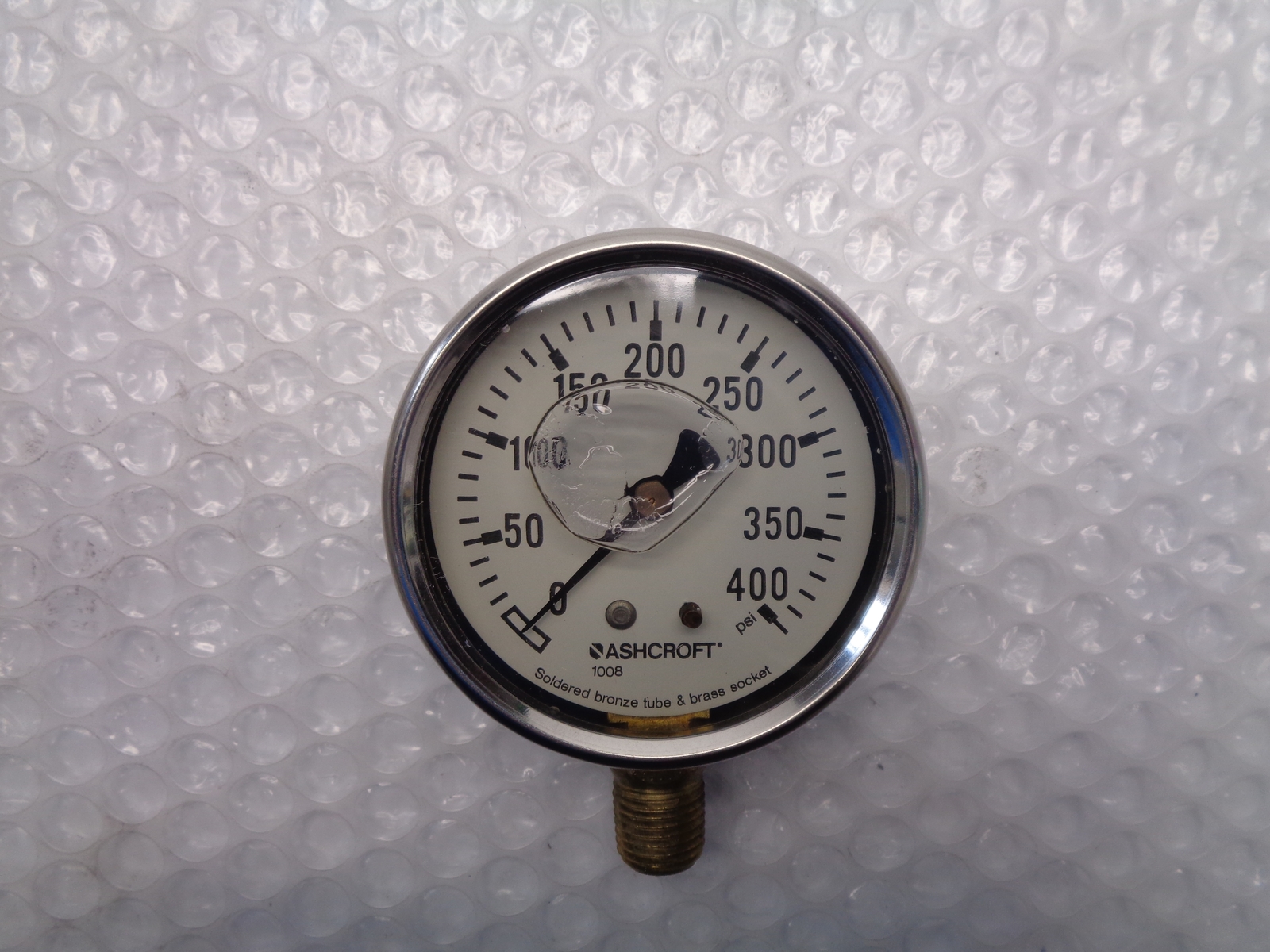 ASHCROFT 0-400PSI GAUGE NSNP