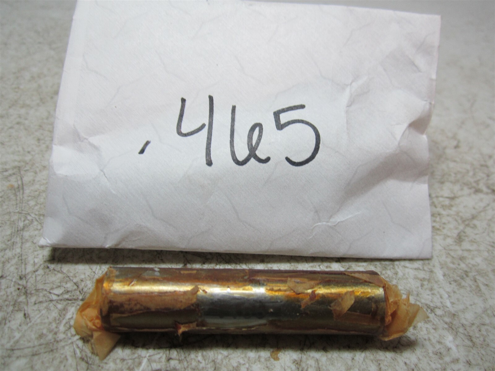 Vermont Gage (111146500) 0.465 Diameter Class ZZ Pin Gage