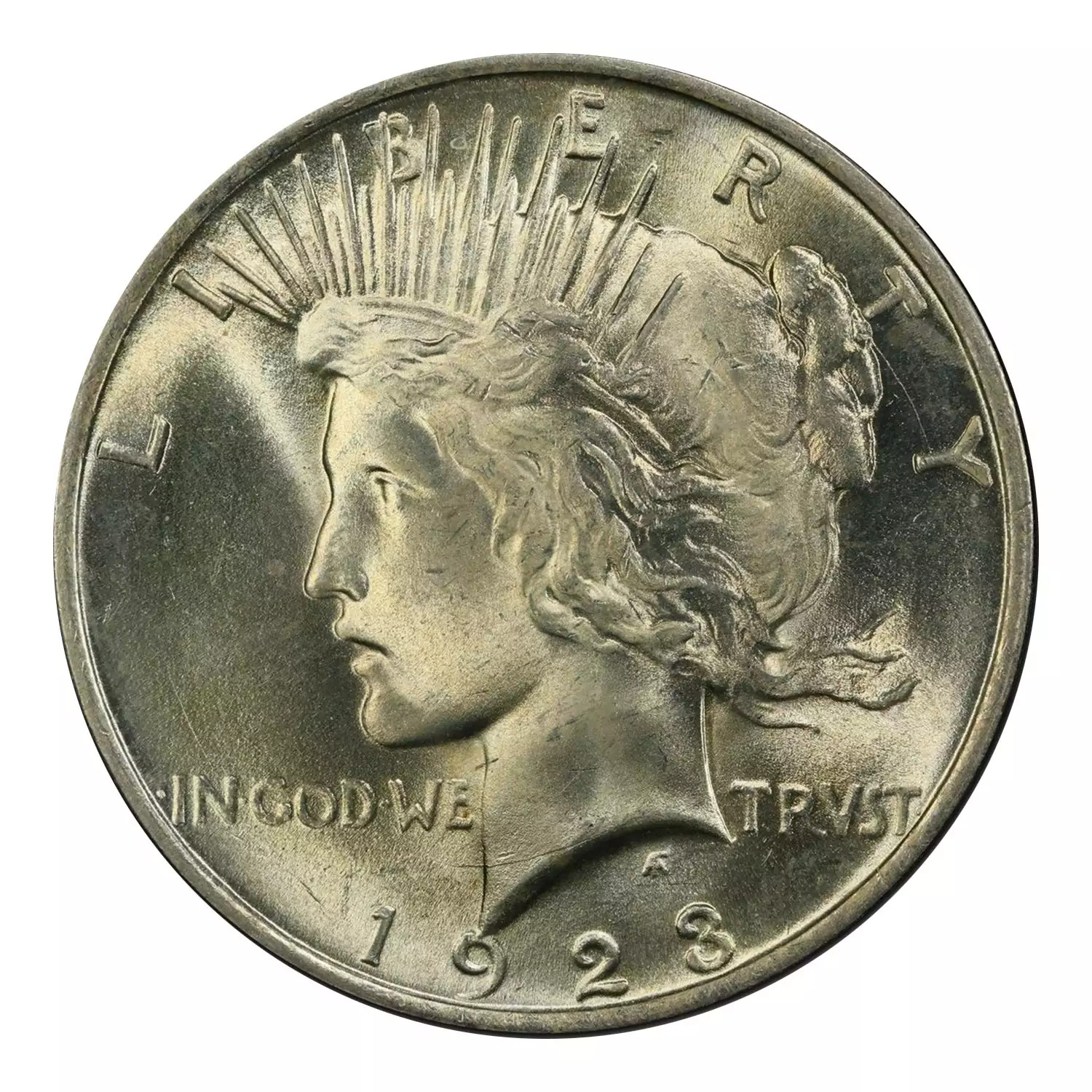 1923 Peace Dollar PCGS MS-66 CAC