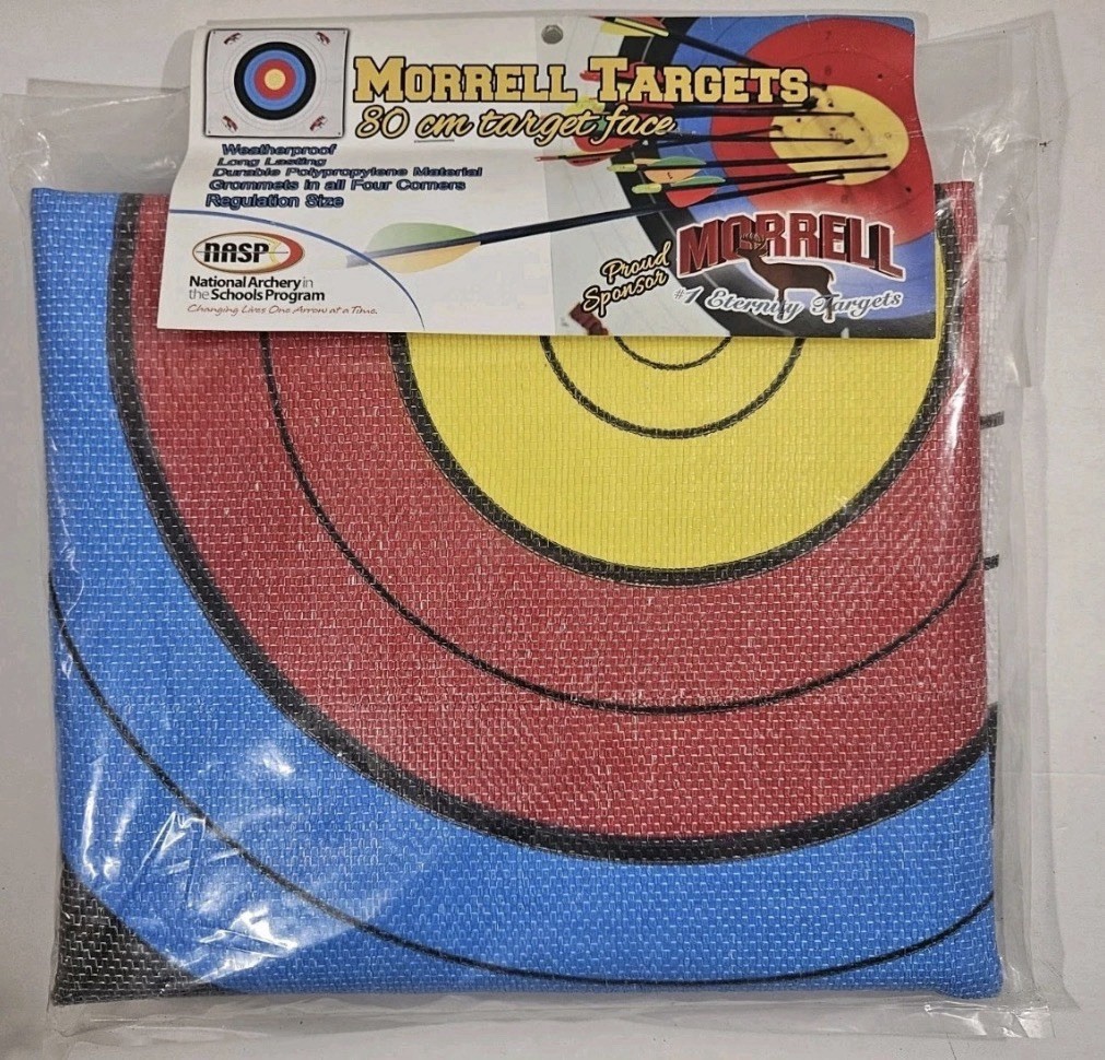 Morrell Targets Polypropylene Archery Target Face 80 CM. 42"x28"