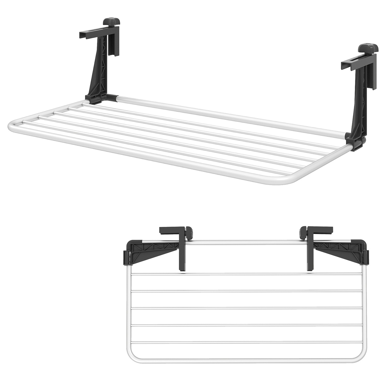 Portable Clothes Drying Rack w/Adjustable & Foldable Brackets Radiator Airer