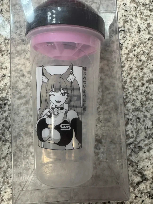 Gamer Supps Waifu Cup S4.1 Frisky Kitty Limited Edition Shaker GG with Case
