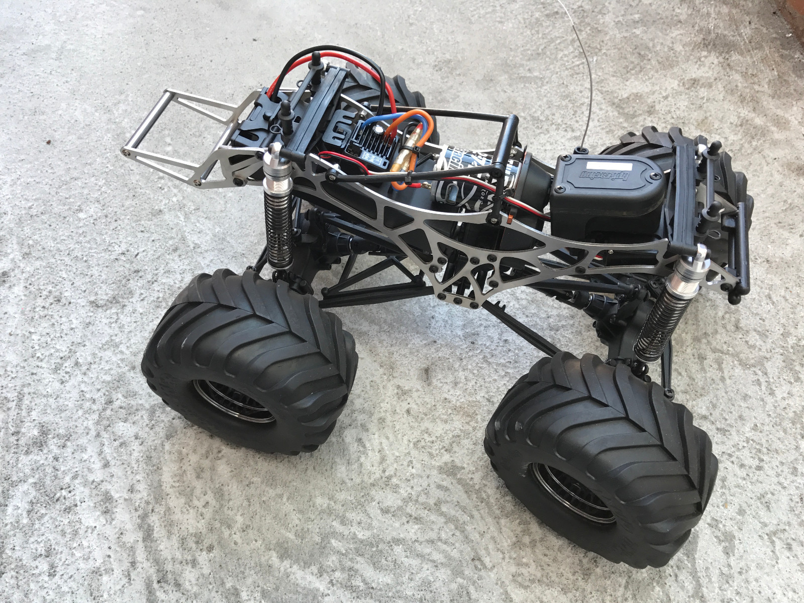 Titanium Chassis Frame  for Hpi Wheely King