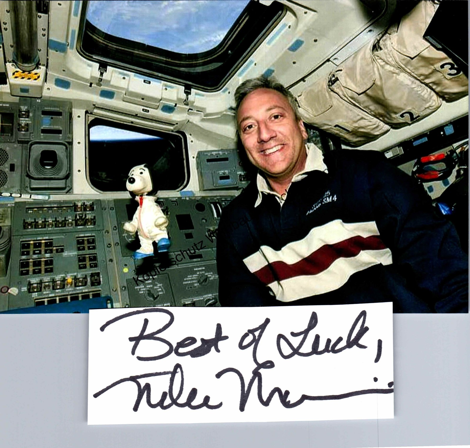 Original autograph Mike Massimino // autograph signed signed signee Ma 326243