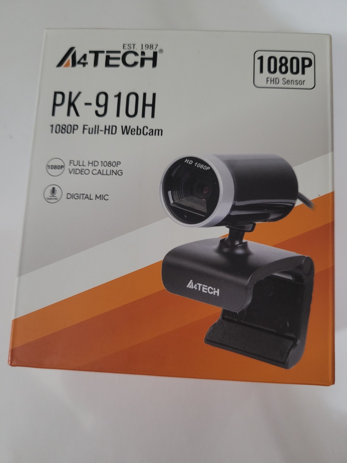 A4 Tech PK-910H Webcam USB - Built in Mic - Brand New Boxed B9