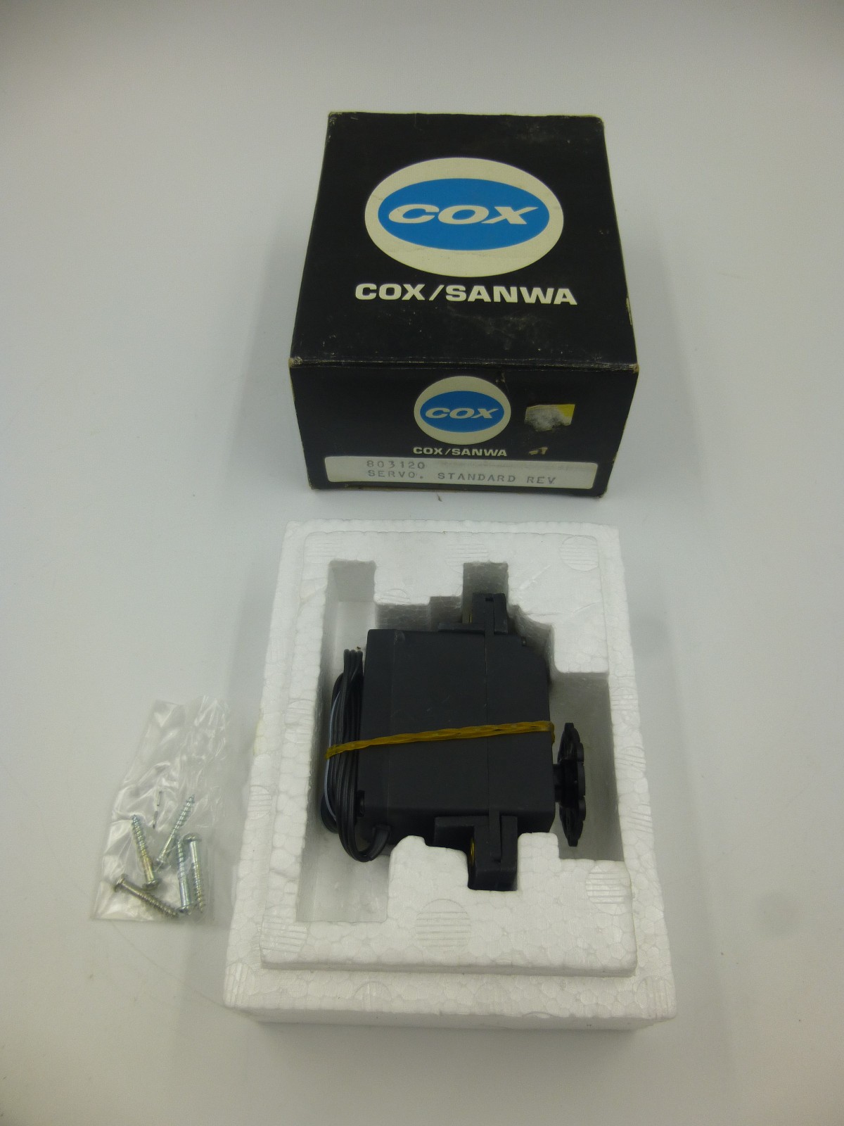 NEW OLD STOCK COX/SANWA #803120 STANDARD REV SERVO / PROMPT SAFE SHIPPING
